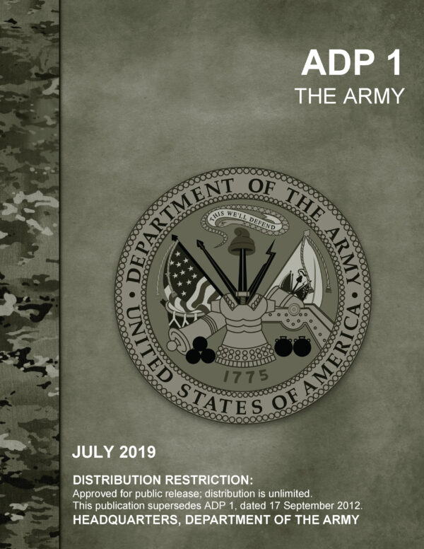 ADP 1 The Army (2019. 7. 31.)