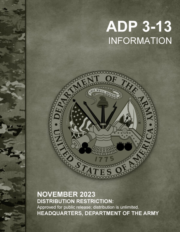 ADP 3-13 Information (2023. 11. 27.)