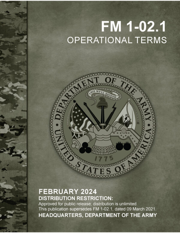 FM 1-02.1 OPERATIONAL TERMS (2024. 2. 28.)