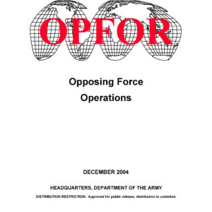 FM 7-100.1 Opposing Force Operations (2004. 12. 27.)
