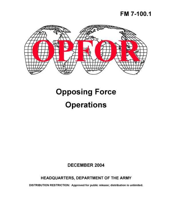 FM 7-100.1 Opposing Force Operations (2004. 12. 27.)
