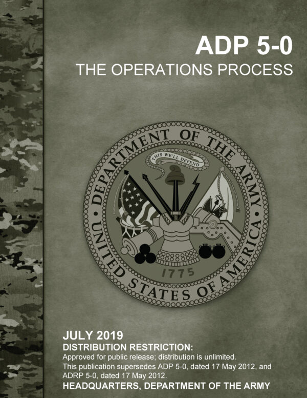 ADP 5-0 The Operations Process (2019. 07. 31.)