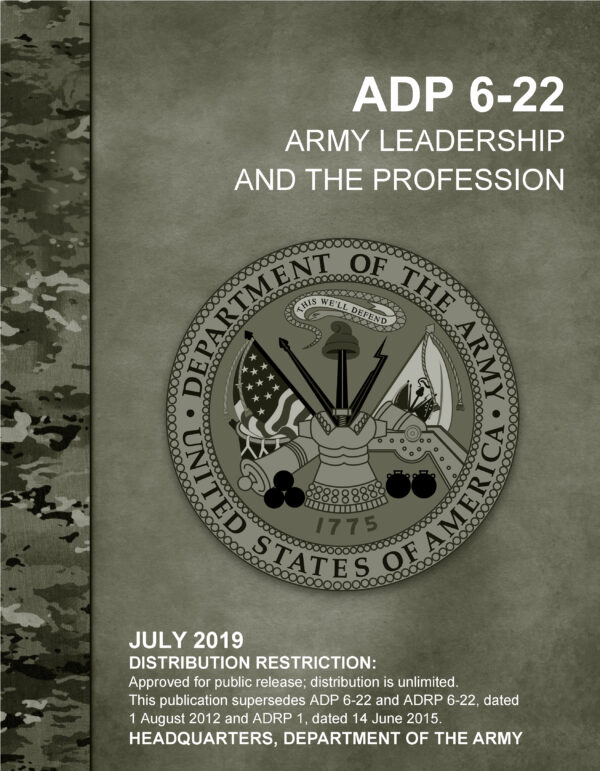 ADP 6-22 Army Leadership and the Profession (2019. 11. 25.)